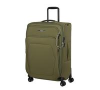 Samsonite Spark SNG Eco - Valise Souple 67 cm, Taille Moyenne, Chariot à 4 Roues, Serrure TSA, légère et Extensible, Vert (Olive)