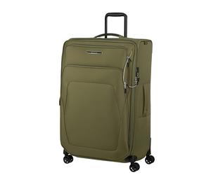 Samsonite Spark SNG Eco - Valise Souple de 79 cm de Large - Trolley à 4 Roues, Cadenas TSA, léger et Extensible - Vert (Olive)