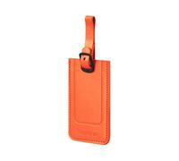 Samsonite TA Revolution - Lot de 2 étiquettes à bagages, étiquettes pour valises et sacs, avec sangle réglable, carte d'adresse, volet de confidentialité, Orange