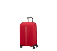 Samsonite TA Revolution - Housse Pliable pour Valise Taille M, Housse pour Valise adaptée pour 66-69 cm, Protection Bagage de Voyage, avec Détail Réfléchissant, Rouge