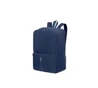 Samsonite TA Revolution - Sac à Dos Cabine Pliable 45 x 35 x 20 cm, Bagage à Main léger pour EasyJet, Détails réfléchissants, 0,20 KG, Bleu (Midnight Blue)
