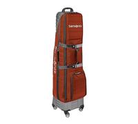 Samsonite The Protector Hard & Soft Golf Travel Cover with Shark Wheels Housse de Voyage Unisexe, Rouge/Terre Cuite, Taille Unique
