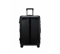 SAMSONITE Trolley LITE-BOX ALU x BOSS 69cm Graphite Monogram noir