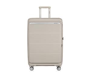 SAMSONITE Trolley PARALUX SPINNER 75cm extensible Gris pierre crème