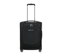 Samsonite, unisex, Valises, Noir, Taille: ONE Size Valise Noire Extensible Légère Compartiment pour ordinateur portable