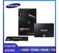 SAMSUNG 2.5" 870 EVO SSD 128GB 250GB 500GB 1TB Disque dur à état solide interne V-NAND 3bit MLC SATA III pour ordinateur portable Bureau