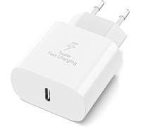 Samsung 25w Usb C Fast Charger Socket For Samsung Galaxy S25 S24 S23 S22 S21 Ultra 5g S20 Ultra S20 S20+ S10 A06 A05 A04 A16 A15 A25 A35 A55 A54 5g A52 A52 51 A32 A31 Usb-C Quick Charge Block