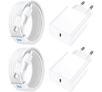Samsung 45w Fast Charger, 2 Pack Usb C Charger With 2m Charging Cable, Ultra Fast Charger For Samsung Galaxy S24 Ultra/S24/S23/S22/S21/S20/S10/S9/S8/A55/A54, Mains Plug Usb C Adapter