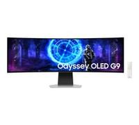 Samsung S49DG950SU écran plat de PC 124,5 cm (49") 5120 x 1440 pixels Dual QHD OLED Argent