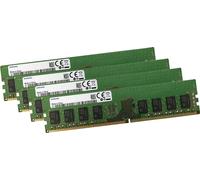 Samsung 64GB 4x 16GB DDR4 2666 MHz DIMM Ram Mémoire PC de bureau PC-21300 288 Pin