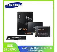 SAMSUNG 870 EVO SSD 1TB 250GB 500GB 2TB Disque SSD Interne Disque Dur HDD Ordinateur Portable Ordinateur de Bureau SATA3 2,5 pouces PC MLC Disco Duro