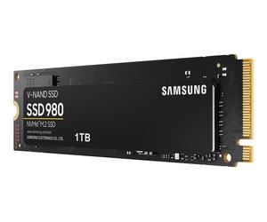 Samsung 980 MZ-V8V1T0BW - SSD - chiffré - 1 To - interne - M.2 2280 - PCIe 3.0 x4 (NVMe) - AES 256 bits - TCG Opal Encryption