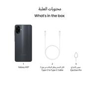 Samsung A075 Galaxy A07 (6.7'' - 64 Go, 4 Go RAM, No EU, garantie 2 ans par HEM) Noir