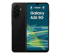 Samsung Galaxy A26 17 cm (6.7") Double SIM Android 15 5G USB Type-C 8 Go 256 Go 5000 mAh Noir