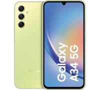 Samsung Galaxy A34 5G 16,8 cm (6.6") Double SIM hybride USB Type-C 6 Go 128 Go 5000 mAh Citron vert