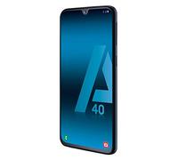 Samsung A40, Smartphone, LTE, Android 9 (Pie), Capacité: 512 GB, écran SuperAmoled FHD+, 438 Ppi, 16 M Colori 5.9 Pouces, Camera 16+5 MP, AF, Flashled, Zoom 4X, HDR, Black [Italia]
