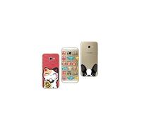 NOVAGO Compatible avec Samsung Galaxy A5 2017 (A520) Pack de 3 Coques Souples et résistantes avec Impression de qualité (Pack 2)