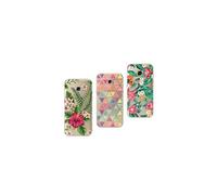 NOVAGO Compatible avec Samsung Galaxy A5 2017 (A520) Pack de 3 Coques Souples et résistantes avec Impression de qualité (Pack 1)