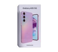 Samsung Galaxy A55 5G 16,8 cm (6.6") Double SIM hybride Android 14 USB Type-C 8 Go 256 Go 5000 mAh Lilas
