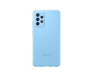 Samsung A72 Silicone Cover Blue coque de protection pour téléphones portables 17 cm (6.7 ) Housse Bleu Samsung Galaxy A72