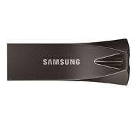 Samsung BAR Plus MUF-128BE4 - Clé USB - 128 Go - USB 3.1 Gen 1 - gris titan