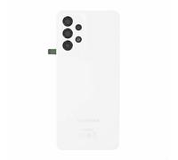 Cache Batterie Originale pour Galaxy A33 5G avec lentille caméra Samsung blanc