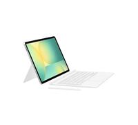 Samsung Book Cover AI Funda con Teclado Blanca para Galaxy Tab S10 FE Plus