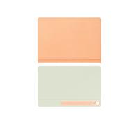 Smart Book Cover hybride Orange pour Samsung Galaxy Tab S10 FE+