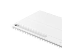 Samsung EF-DX625 Étui de protection pour tablette Galaxy Tab S10 FE+ avec clavier QWERTZ et bouton AI, étui en deux parties, design fin, compartiment S Pen, blanc