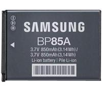 Samsung BP85A Lithium-ION (Li-ION) 850mAh 3.7V Batterie Rechargeable - Batteries Rechargeables (850 mAh, 3,14 Wh, Lithium-ION (Li-ION), 3,7 V, Gris)