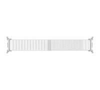 Samsung Bracelet confort chic original Watch8 pour Galaxy Watch 8 40/44 mm / Classic 46 mm - S/M - White