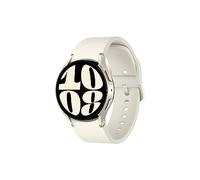 Samsung Galaxy Watch6 - 40 mm - Montre connectée avec bracelet sport - crème - taille du bracelet : S/M - affichage 1.3" - 16 Go - NFC, Wi-Fi, Bluetooth - 28.7 g - or