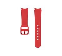 Samsung Bracelet de Montre de Sport (FKM) - Officiel Watch Band - 20 mm - M/L - Rouge