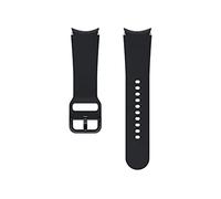 Samsung Bracelet de Montre de Sport (FKM) - Officiel Watch Band - 20 mm - S/M - Noir