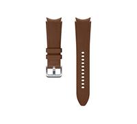 Samsung Bracelet de Montre Hybride en Cuir - Officiel Watch - 20 mm - M/L - Camel