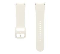Samsung Bracelet de Sport (M/L) ET-SFR94 pour Galaxy Watch6 | Watch6 Classic de Montre en Caoutchouc fluoré élastique Durable pour Femme - Bon Ajustement Crème