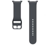 Samsung Bracelet de sport original Watch8 pour Galaxy Watch 8 40/44 mm / Classic 46 mm - M/L - Graphite