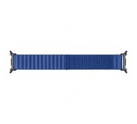Samsung Bracelet en tissu original Samsung Galaxy Watch 8 (40/44mm) / Classic (46mm) S/M Navy Bleu foncé