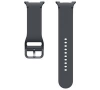 Bracelet sport en silicone Samsung Graphite pour Galaxy Watch Series 130mm M/L Gris A