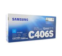 Samsung Cartouche de toner CLT-C406S (C406/ST984A) cyan 1000 pages pour CLP-360