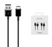 Câble USB - SAMSUNG - Pack de 2 - USB A/USB C - 1,5m - Noir