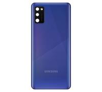 Cache Batterie pour Samsung Galaxy A41 Façade Arrière Bleu