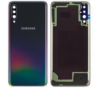 Cache Batterie pour Samsung Galaxy A70 Façade arrière Noir
