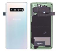 Samsung Cache Batterie pour Samsung Galaxy S10 Façade Arrière Blanc
