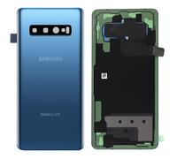 Cache Batterie pour Samsung Galaxy S10 Plus Façade Arrière Samsung Bleu