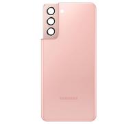 Cache Batterie pour Samsung Galaxy S21 Façade Arrière Rose champagne