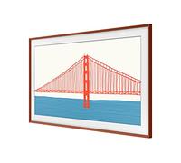 SAMSUNG Cadre TV The Frame 65 - Rouge Brique - VG-SCFA65TRCXC