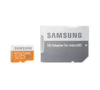 Samsung Carte mémoire M-SD 128G - Micro SD EVO avec adaptateur SD