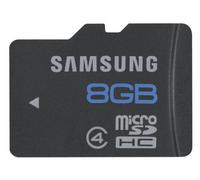 Samsung Carte mémoire Micro SDHC 8Go Classe 4 24MB/s