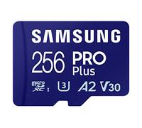 Samsung PRO Plus MB-MD256SA/EU mémoire flash 256 Go MicroSD UHS-I Classe 3